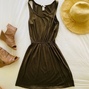 H&M Olive green Tank dress